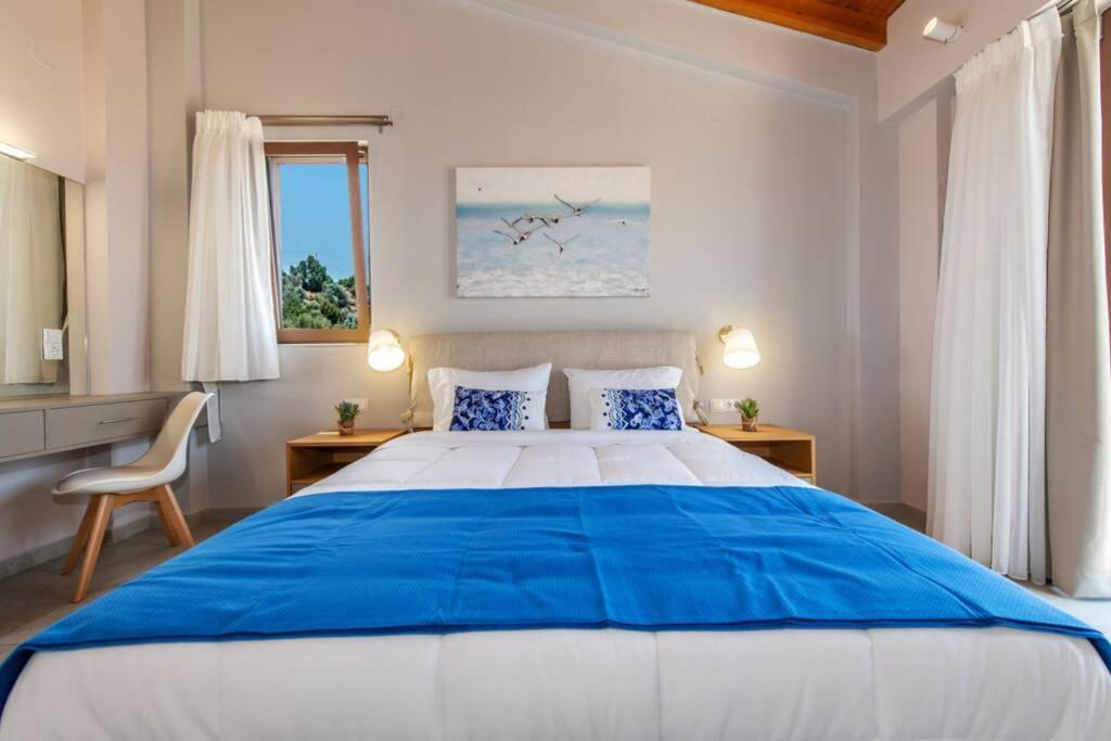 Villa Anthi, A Modern Villa With Salted Water Pool,Hot Tub & Bbq! Rethymno  Exterior photo